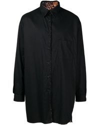 Yohji Yamamoto - Floral-print Buttoned Shirt - Lyst