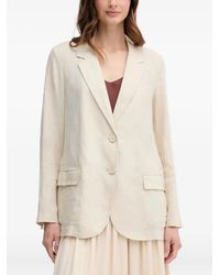 Benetton - Notched Lapels Jacket - Lyst