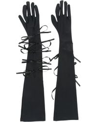 Atu Body Couture - Handschuhe Aus Satin - Lyst