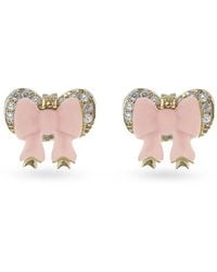 Cameo & Beyond - Ribbon Stud Earrings - Lyst