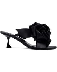 Proenza Schouler - 60Mm Rose-Embellishment Heeled Sandals - Lyst