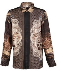 Garcia - Chemise Pesos En Soie - Lyst