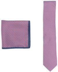 Canali - Patterned Tie Set (Set Of Two) - Lyst