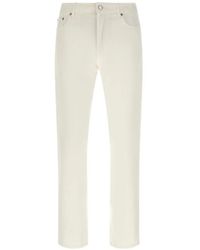 Department 5 - Vaqueros Rectos Con Logo - Lyst