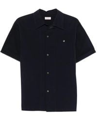 Fursac - Patch-Pocket Textured Shirt - Lyst