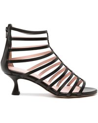 Anna F. - 3745 65mm Leather Sandals - Lyst