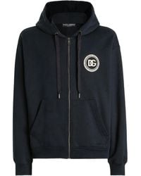 Dolce & Gabbana - Zip Up Hoodie - Lyst
