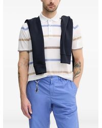 Paul & Shark - Striped Polo Shirt - Lyst