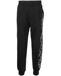 Neil Barrett - Embroidered-Bolts Track Pants - Lyst
