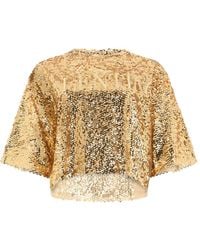 Valentino Garavani - Sequin-Embellished T-Shirt - Lyst