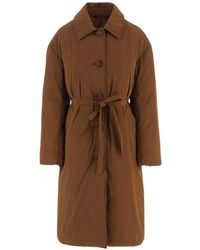 Ienki Ienki - Velar Belted Down Coat - Lyst
