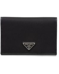 Prada - Re-Nylon Portemonnaie Mit Logo - Lyst