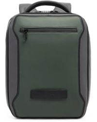Piquadro - Logo-Patch Expandable Backpack - Lyst