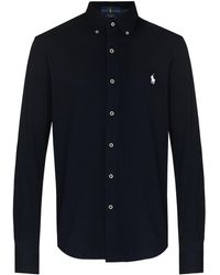 Polo Ralph Lauren - Overhemd Met Borduurwerk - Lyst