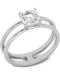SOLO for Diamonds - X Roxolana Diamond Double-Band Ring - Lyst