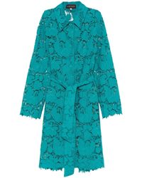 Talbot Runhof - Floral-Lace Coat - Lyst