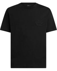 Etro - 100% Cotton T-Shirt Elegance - Lyst