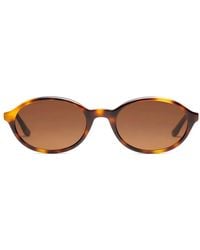 PETER AND MAY - It's A Girl Oval-Frame Sunglasses - Lyst