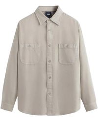 Kith - Denim Apollo Shirt - Lyst
