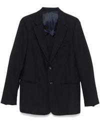 Emporio Armani - Notched-Lapels Blazer - Lyst
