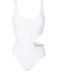 Amir Slama - Woven Cut-Out One-Piece - Lyst