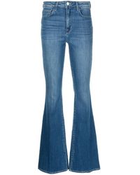 L'Agence - Bell High-rise Flared Jeans - Lyst