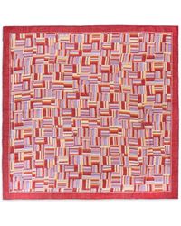 Loro Piana - Schal Mit Quadrat-Print - Lyst