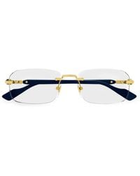 Gucci - Lunettes De Vue À Détail De Logo - Lyst