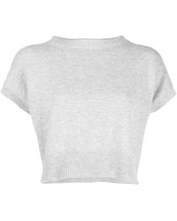 Teddy Cashmere - Genova Sleeveless Cropped Cashmere Jumper - Lyst