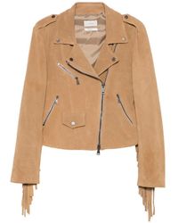 ViCOLO - Fringe-Trimmed Biker Jacket - Lyst