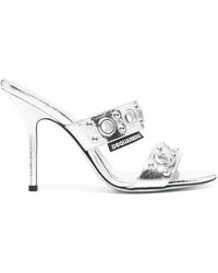 DSquared² - Mules lamé 110mm - Lyst