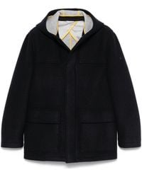 Manuel Ritz - Hooded Coat - Lyst