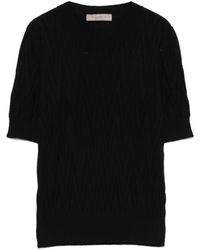 D.exterior - Chevron-Knit Sweater - Lyst