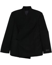 KENZO - Asymmetric Wrap Jacket - Lyst