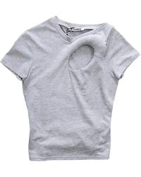 OTTOLINGER - Cut-Out Short-Sleeved T-Shirt - Lyst