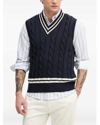 Benetton - Jersey De Punto De Ochos A Rayas - Lyst