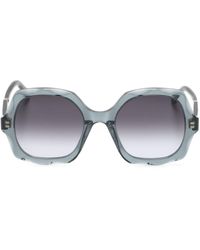 Chloé - Gafas de sol Olivia con montura cuadrada - Lyst
