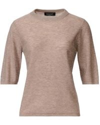 Fabiana Filippi - Sequin-Embellished Short-Sleeve Sweater - Lyst