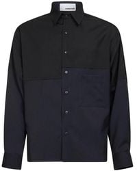 Costumein - Colourblock Patch-Pocket Shirt - Lyst