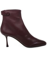 Francesco Russo - Button-Strap Zip-Fastening Ankle Boots - Lyst