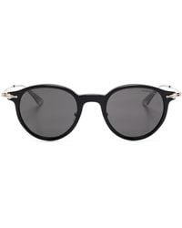 Montblanc - Round-Frame Sunglasses - Lyst