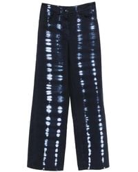 Momoní - Olivina Tie-Dye Wide-Leg Trousers - Lyst