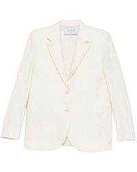Harris Wharf London - Veste À Simple Boutonnage - Lyst