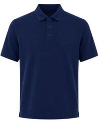 Diktat - Short-Sleeve Button-Fastening Polo Shirt - Lyst