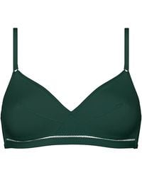 Eres - Lydia Soyeuse Wireless Triangle Bra - Lyst