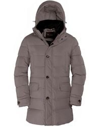 Moorer - Saturno Hooded Padded Coat - Lyst
