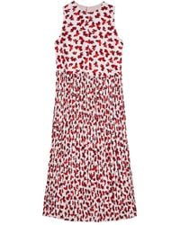 Jil Sander - Fluid Printed Dress - Lyst