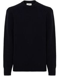 Laneus - Crew-Neck Knitted Sweater - Lyst