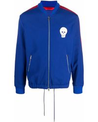 McQueen - Skull Patch Sports Jacket - Lyst