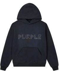 Purple Brand - Logo-Detail Hoodie - Lyst